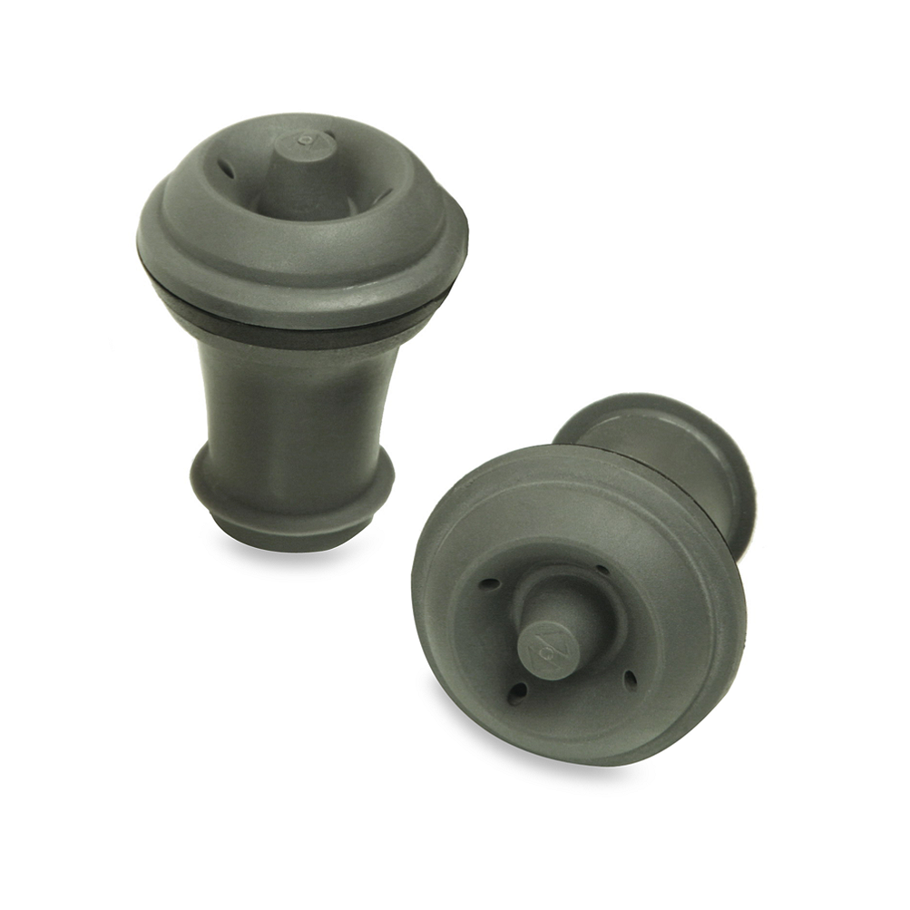 Wine Bottle Vacuum Stoppers (Set Of 2)