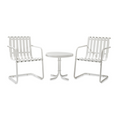 Crosley Gracie 3-Piece Metal Outdoor Seating Sets